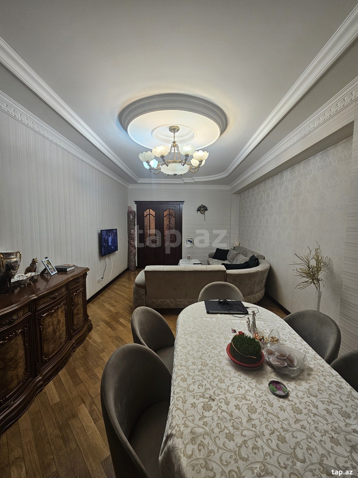 3-otaqlı yeni tikili, Şövkət Məmmədova küç., 115 m²