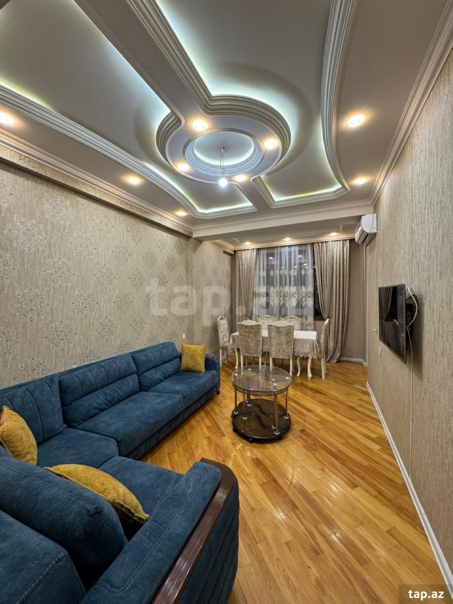 2-otaqlı yeni tikili kirayə verilir, Əhmədli m., 75 m²