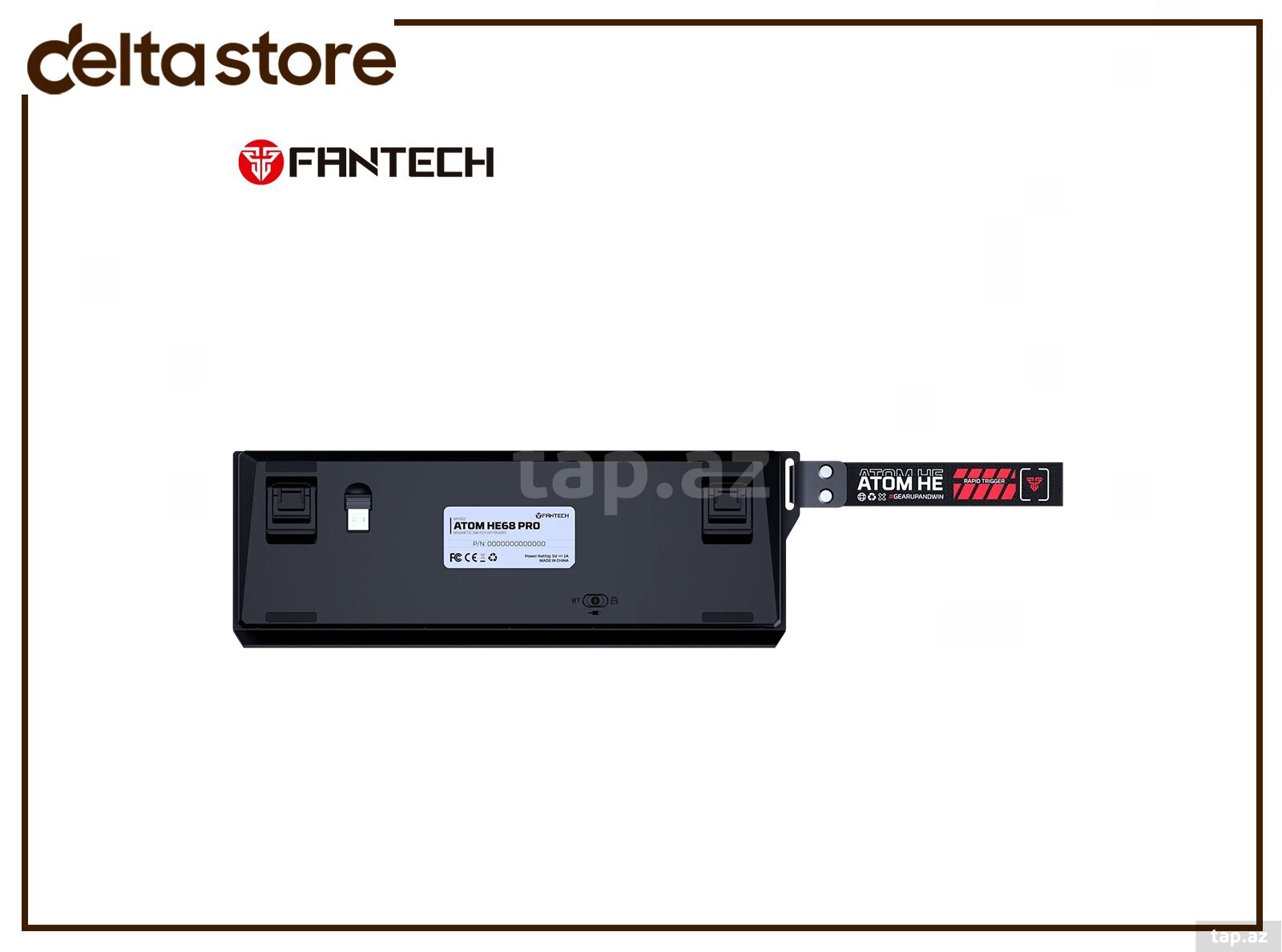 Fantech Atom HE68 Pro MK922 Wireless Magnetic Keyboard - Retro Edition (2)