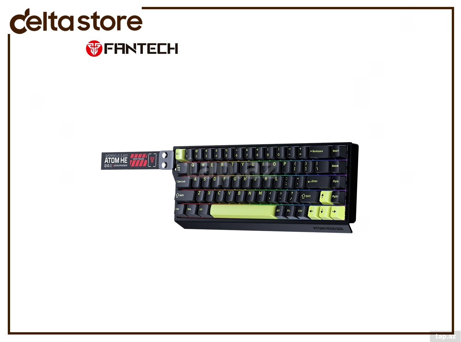 Fantech Atom HE68 Pro MK922 Wireless Magnetic Keyboard - Retro Edition (3)