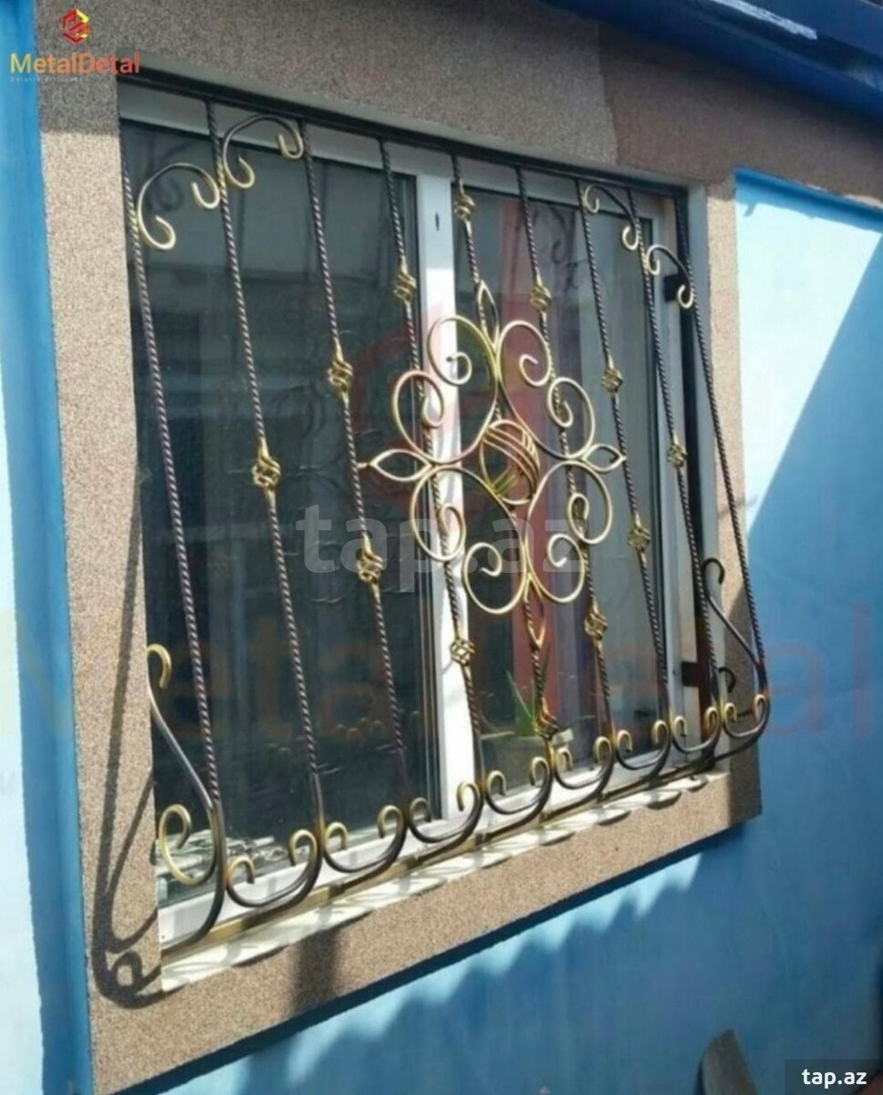 Dəmir barmaqlıqlar və məhəccərlər (22)