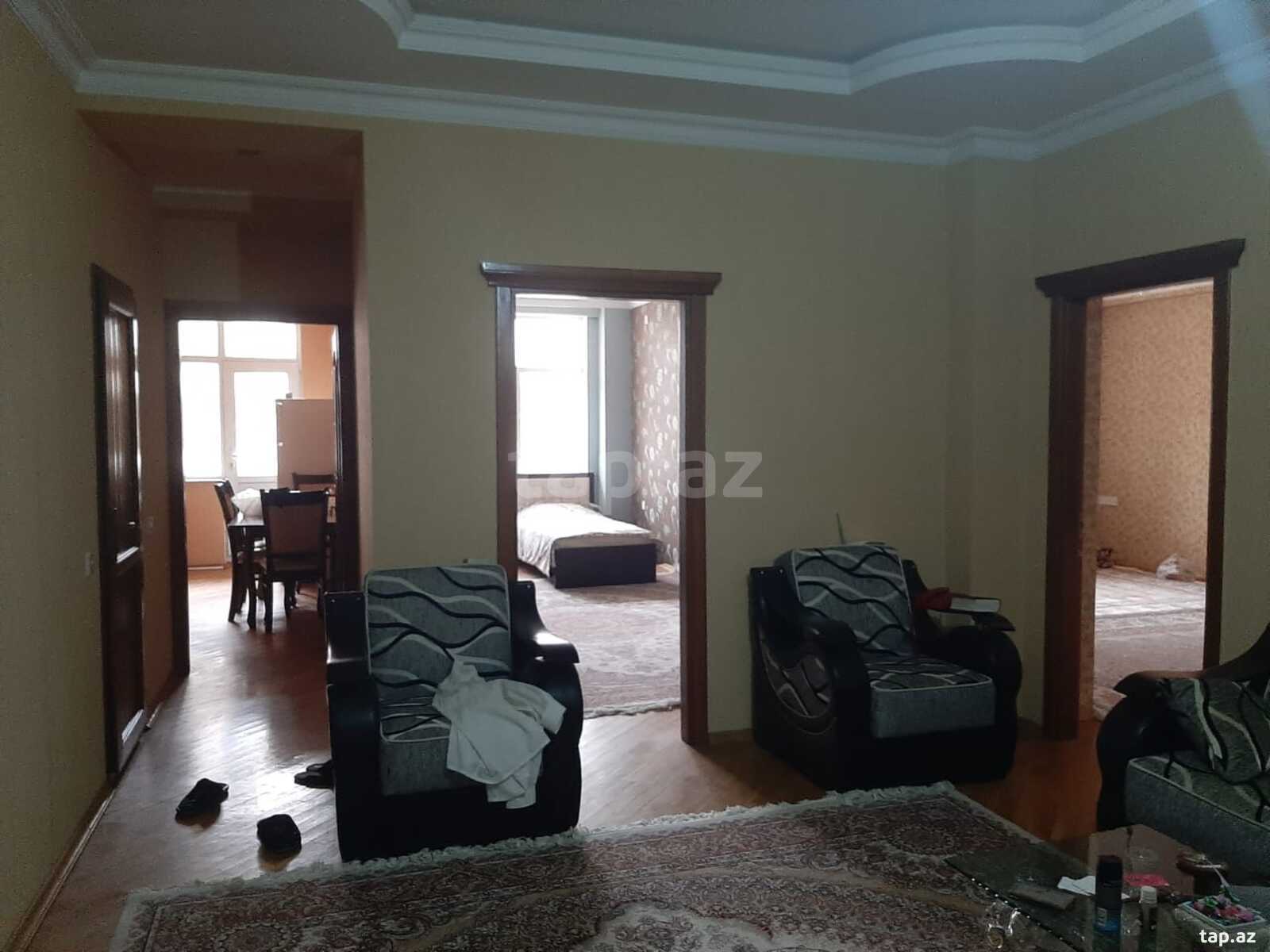 4-otaqlı yeni tikili kirayə verilir, 9 Mkr., 150 m² (3)