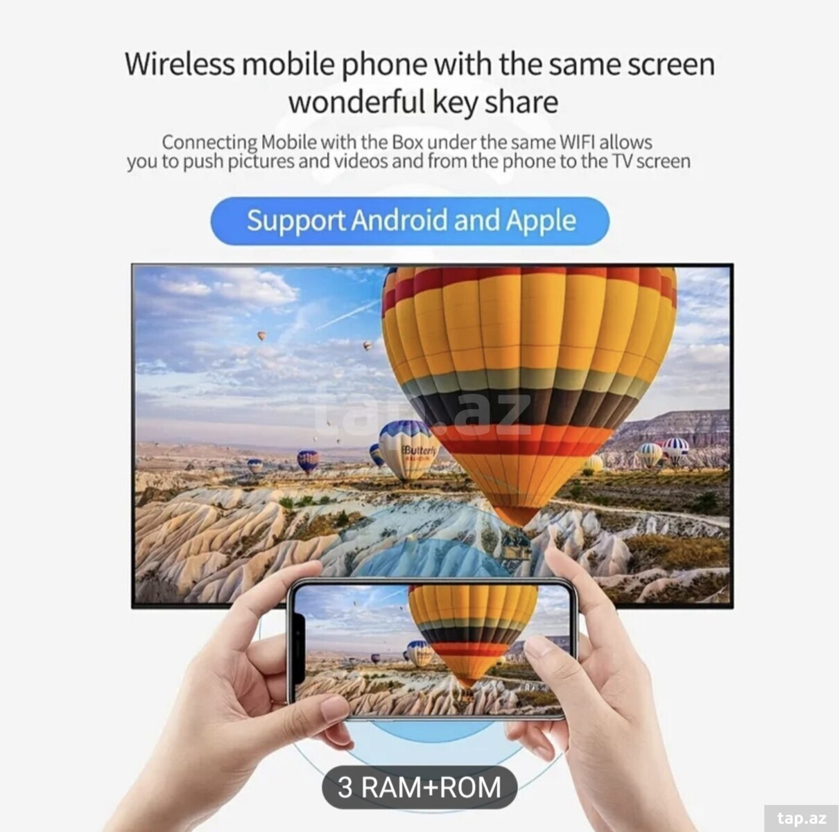 Android 14.0 TV səs nəzarətli pult, 4K çözünürlük (5)