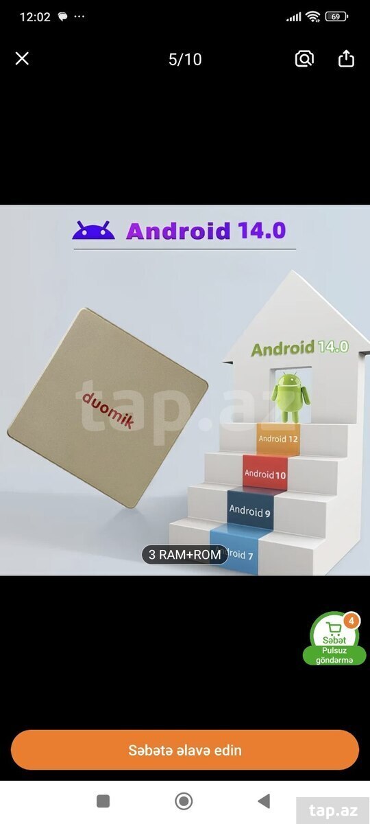 Android 14.0 TV səs nəzarətli pult, 4K çözünürlük (2)