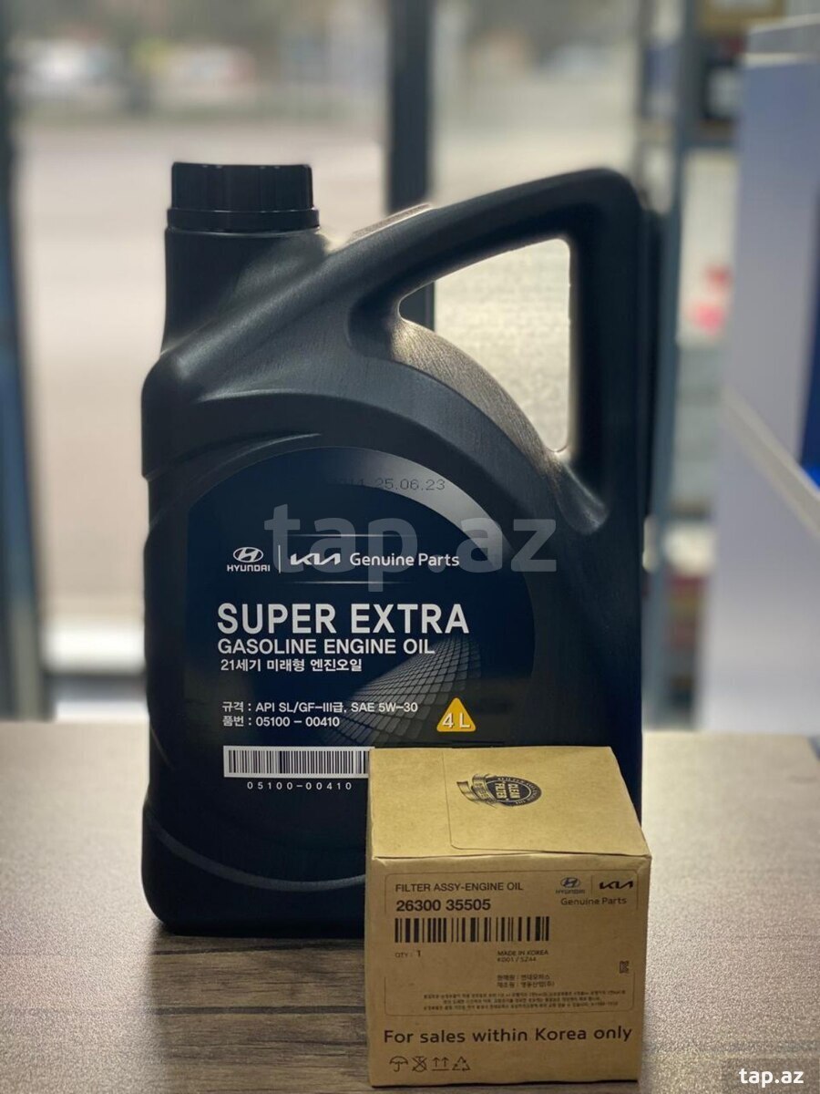 Genium parts Super Extra Gasoline Engine Oil 5W-30
