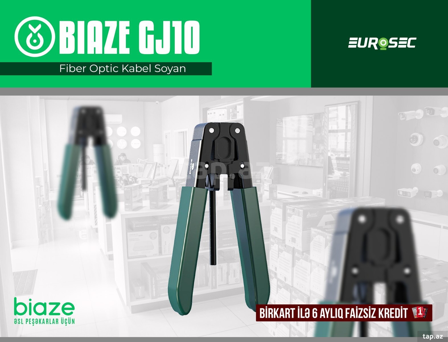 BIAZE Fiber soyucu "GJ10 - Fiber Optic Cable Stripper"