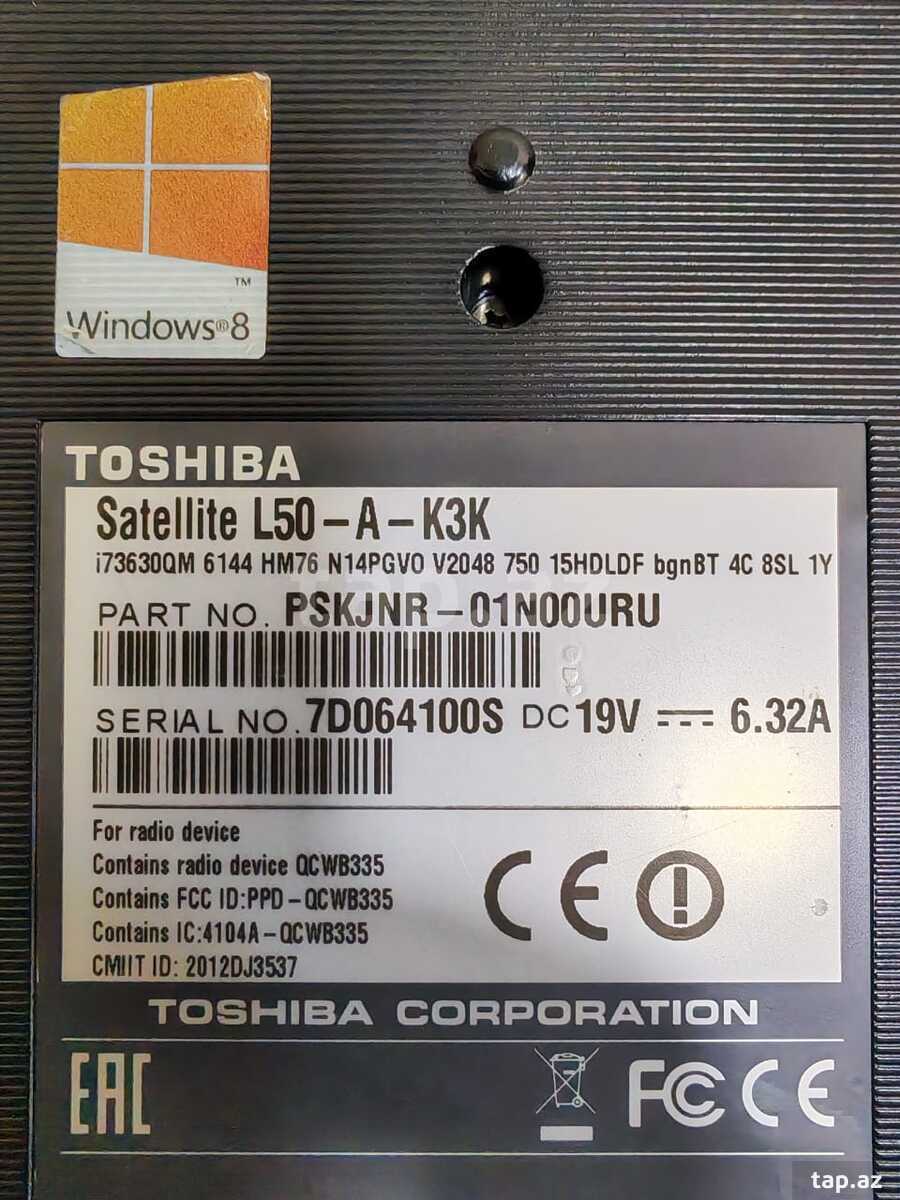 Toshiba ehtiyat hissələri
