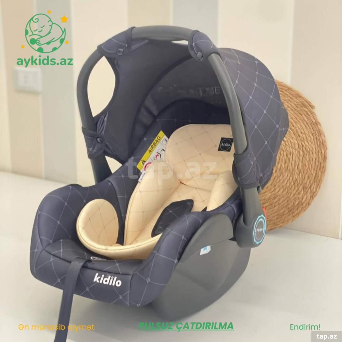 Uşaq üçün avtomobil oturacağı Kidilo G305 (7)
