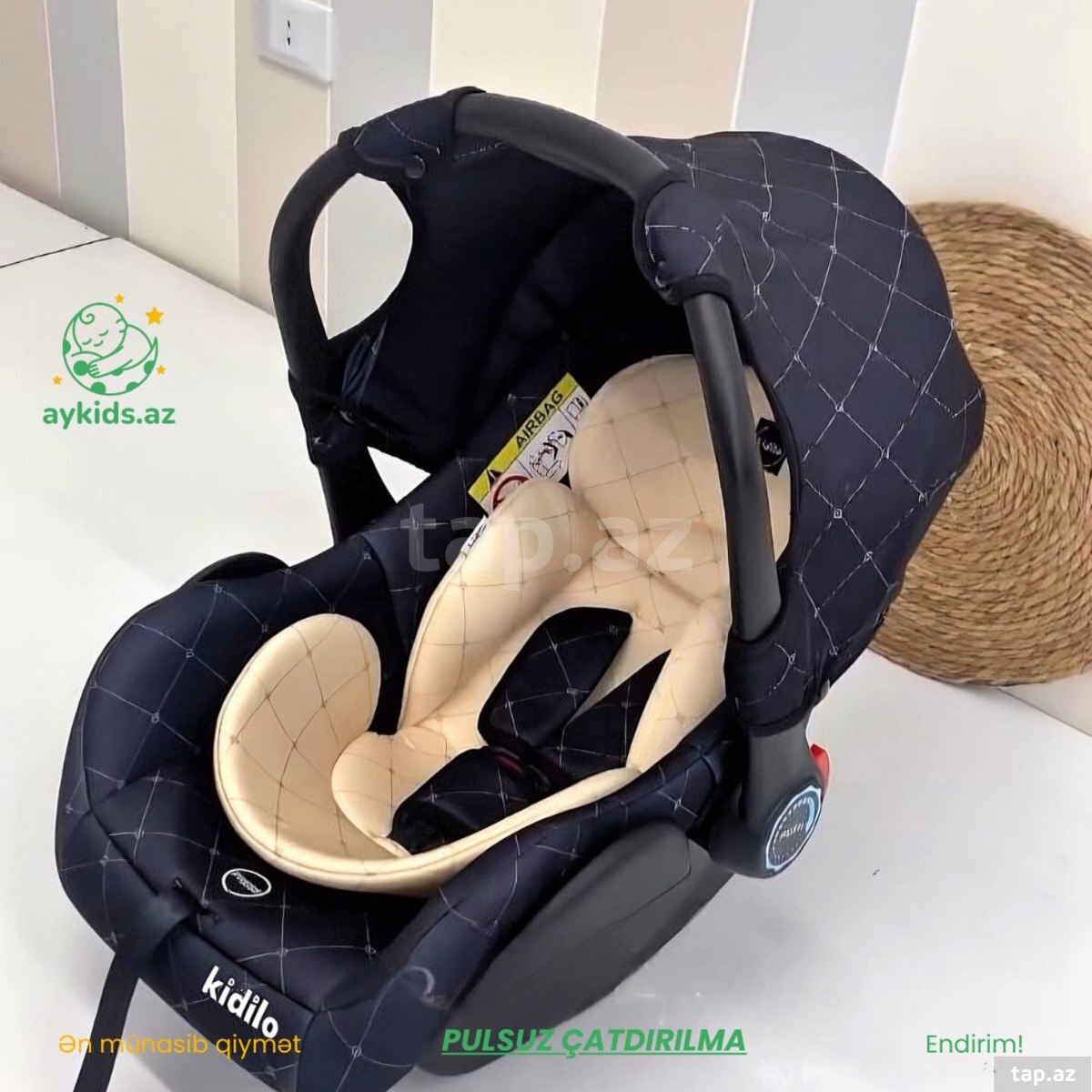 Uşaq üçün avtomobil oturacağı Kidilo G305 (4)