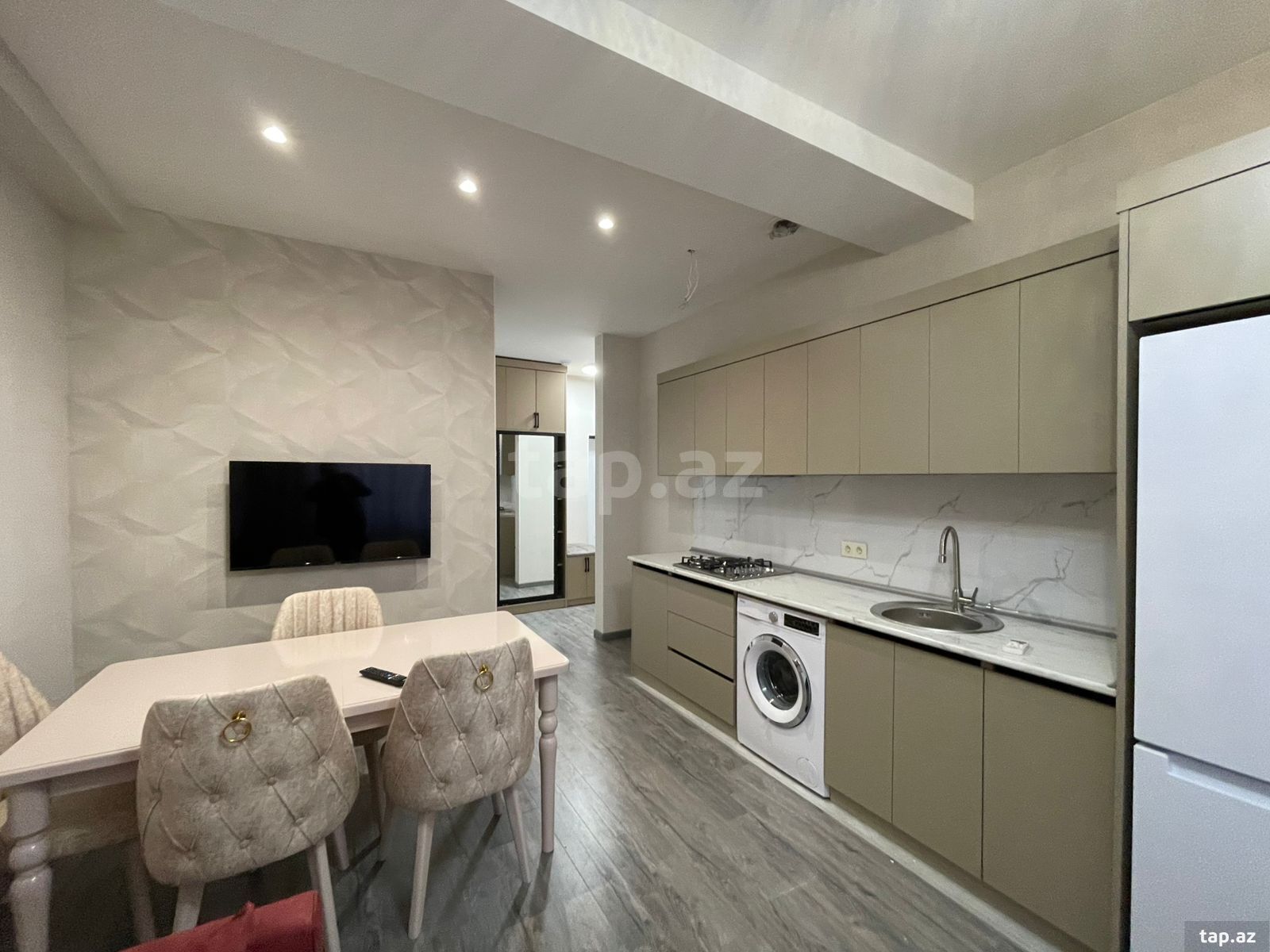 2-otaqlı yeni tikili kirayə verilir, Abbas Mirzə Şərifzadə küç., 56 m² (4)