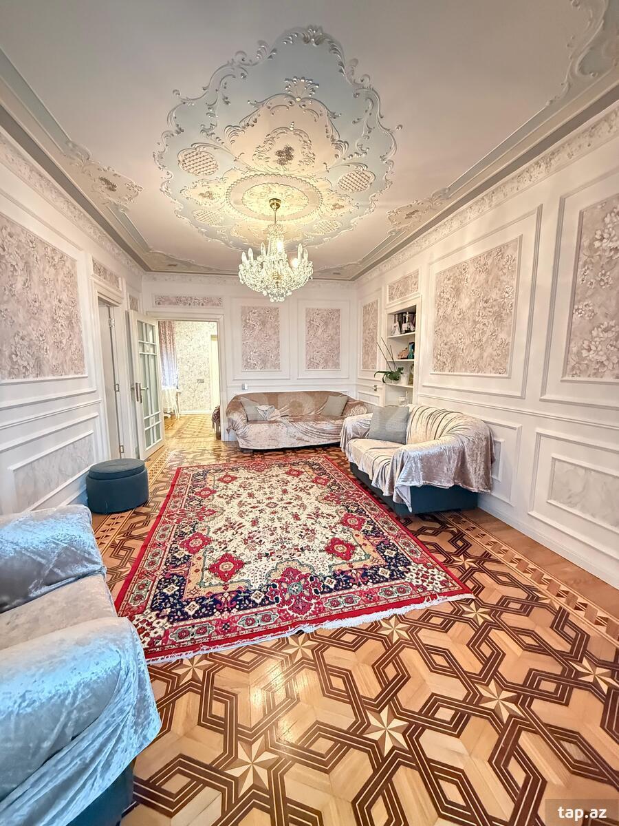 3-otaqlı mənzil, Nərimanov r., 85 m²