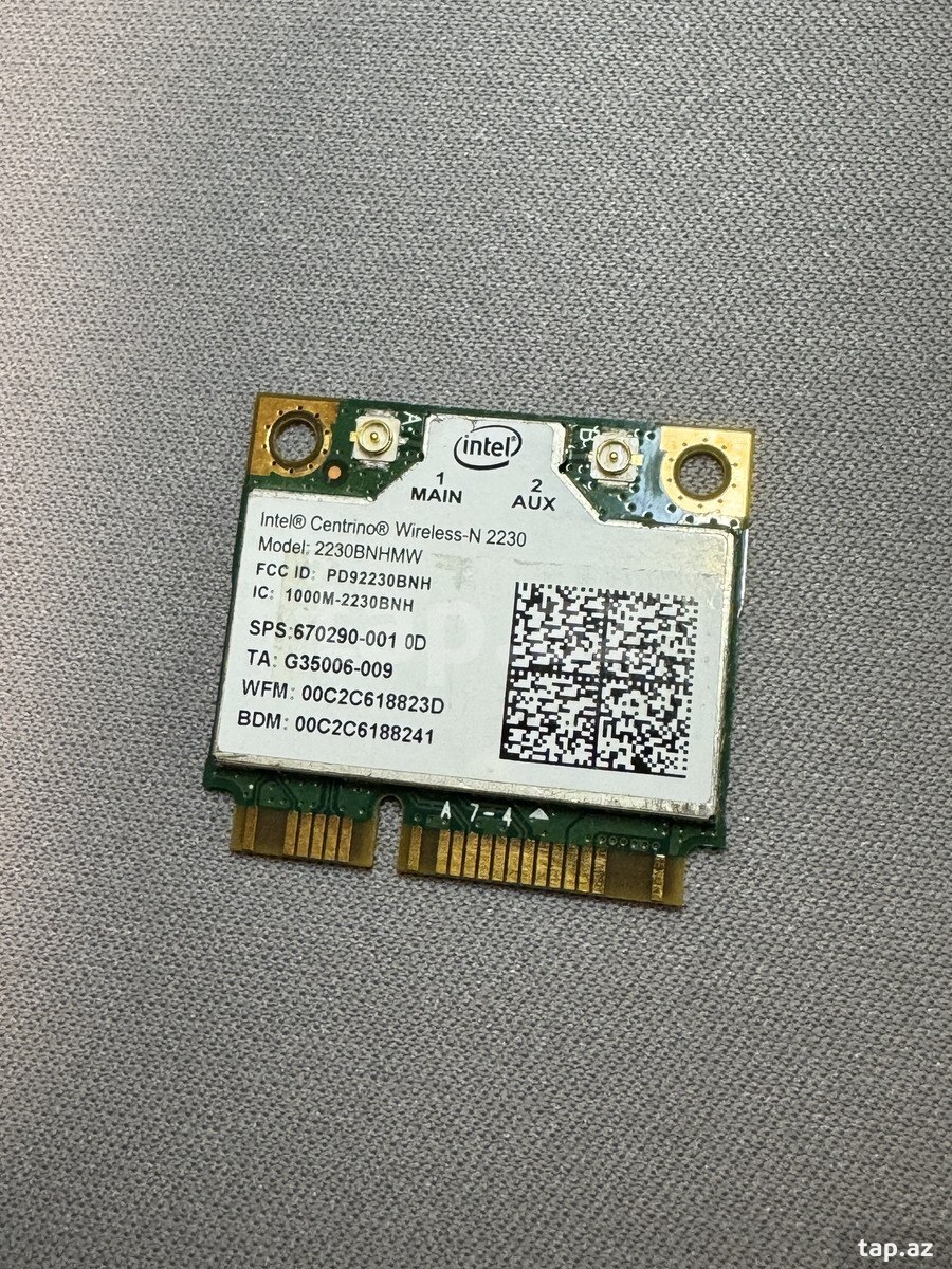 Intel Centrino 2230 Mini PCI Express Wi-Fi/Bluetooth Combo adapter