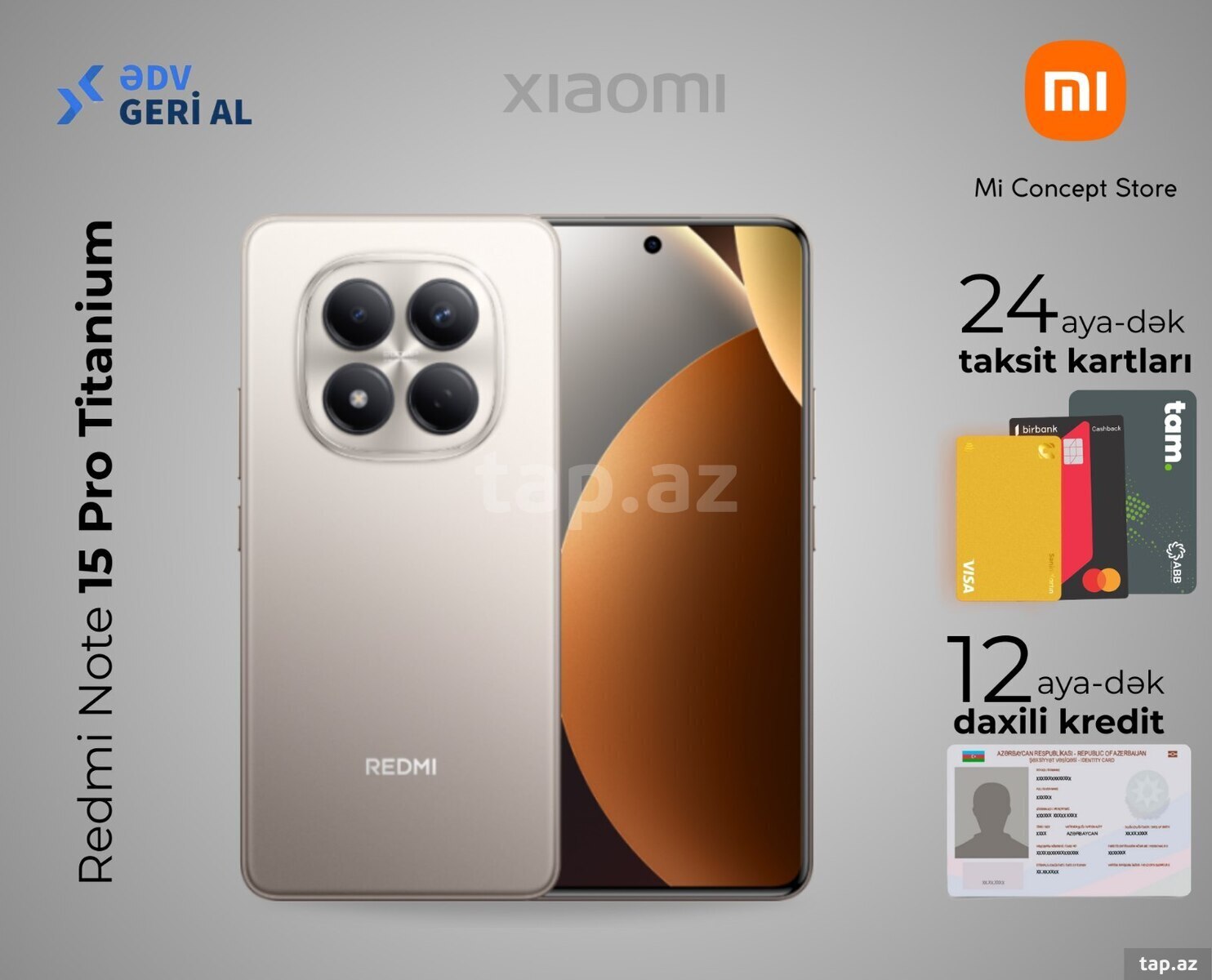 Xiaomi Redmi Note 15 Pro Titanium 256GB/8GB