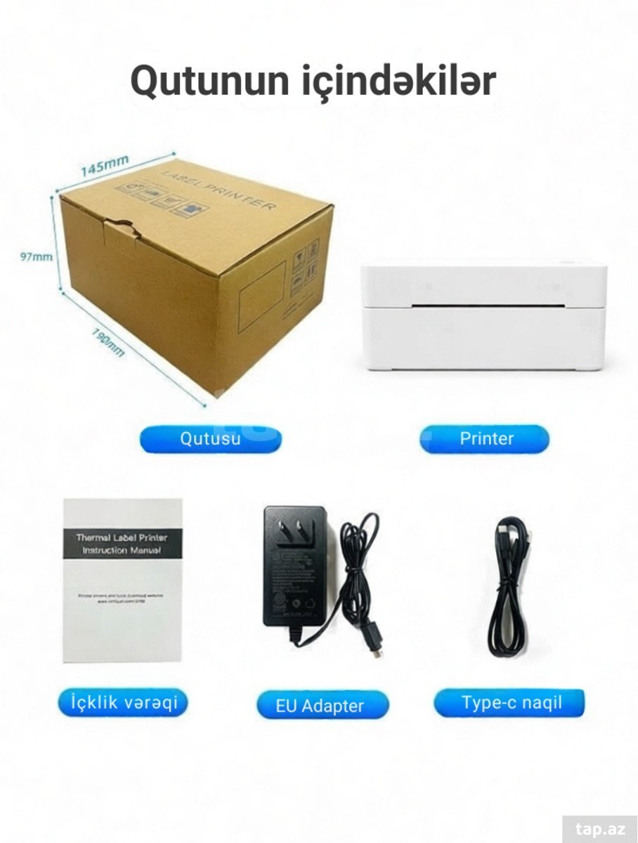 ZJ-9260 termal barkod və birmarket etiketi printeri (3)