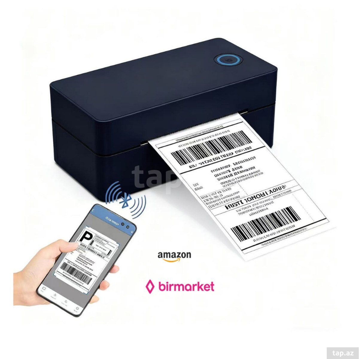 ZJ-9260 termal barkod və birmarket etiketi printeri (8)