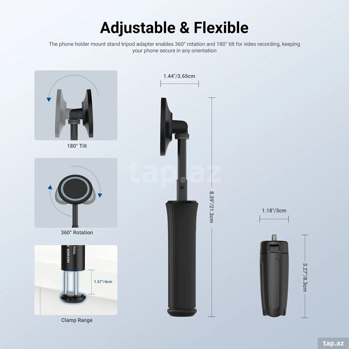 Neewer TP-016 mini tripod (4)