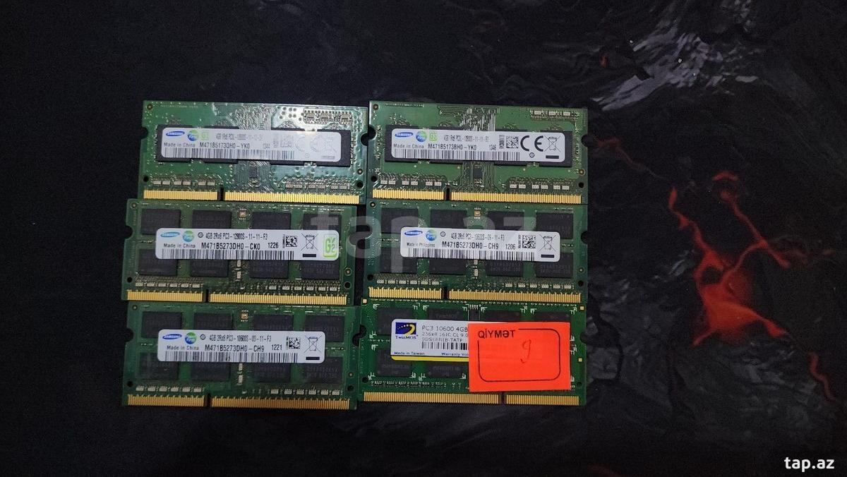 DDR3 4GB  ramlar 