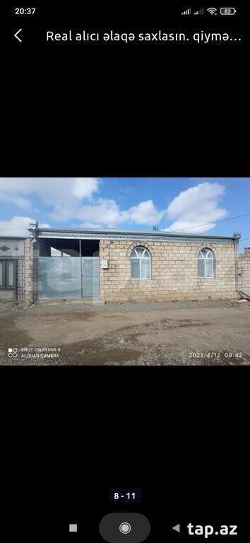 3-room private house for sale, Ganja