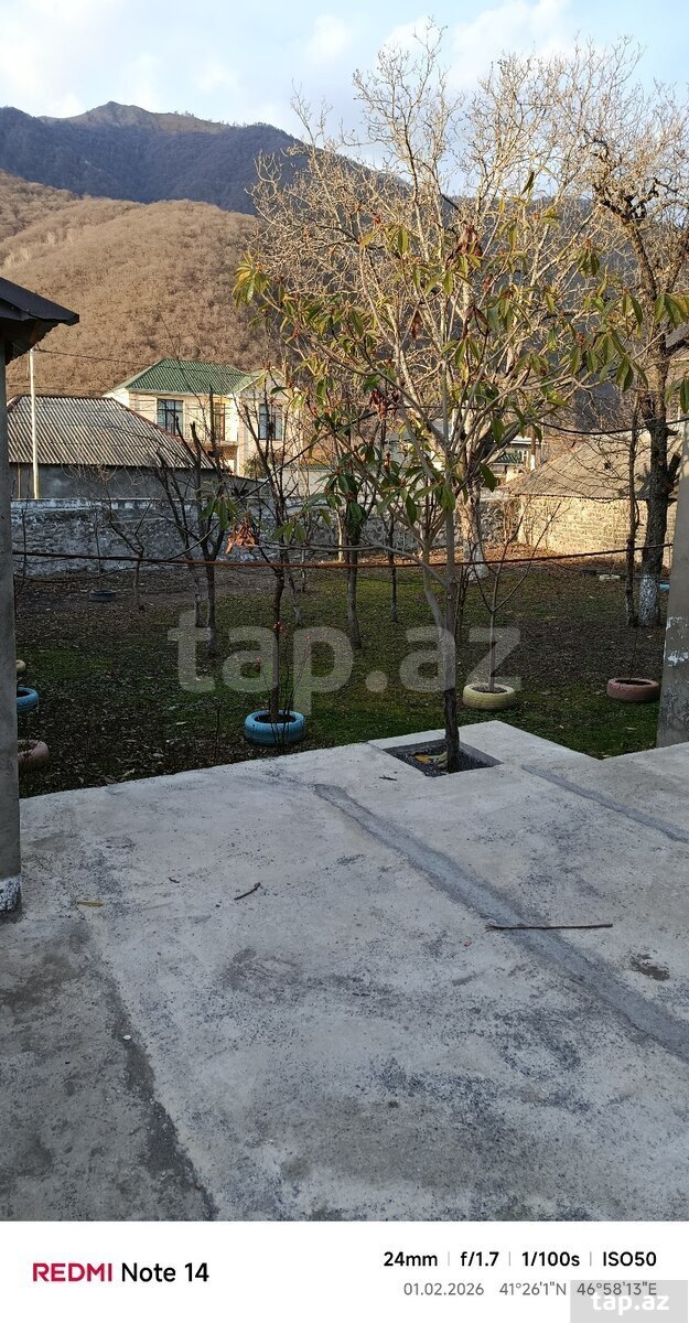 Həyət evi kirayə verilir, Qax r. (3)