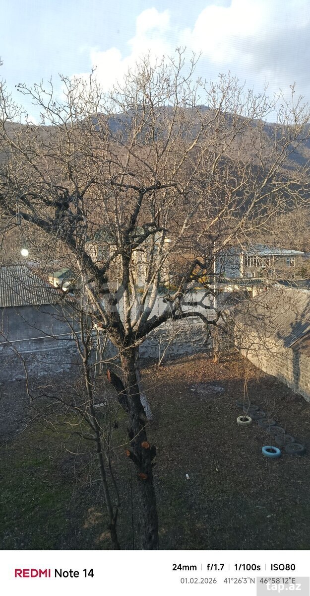 Həyət evi kirayə verilir, Qax r. (2)