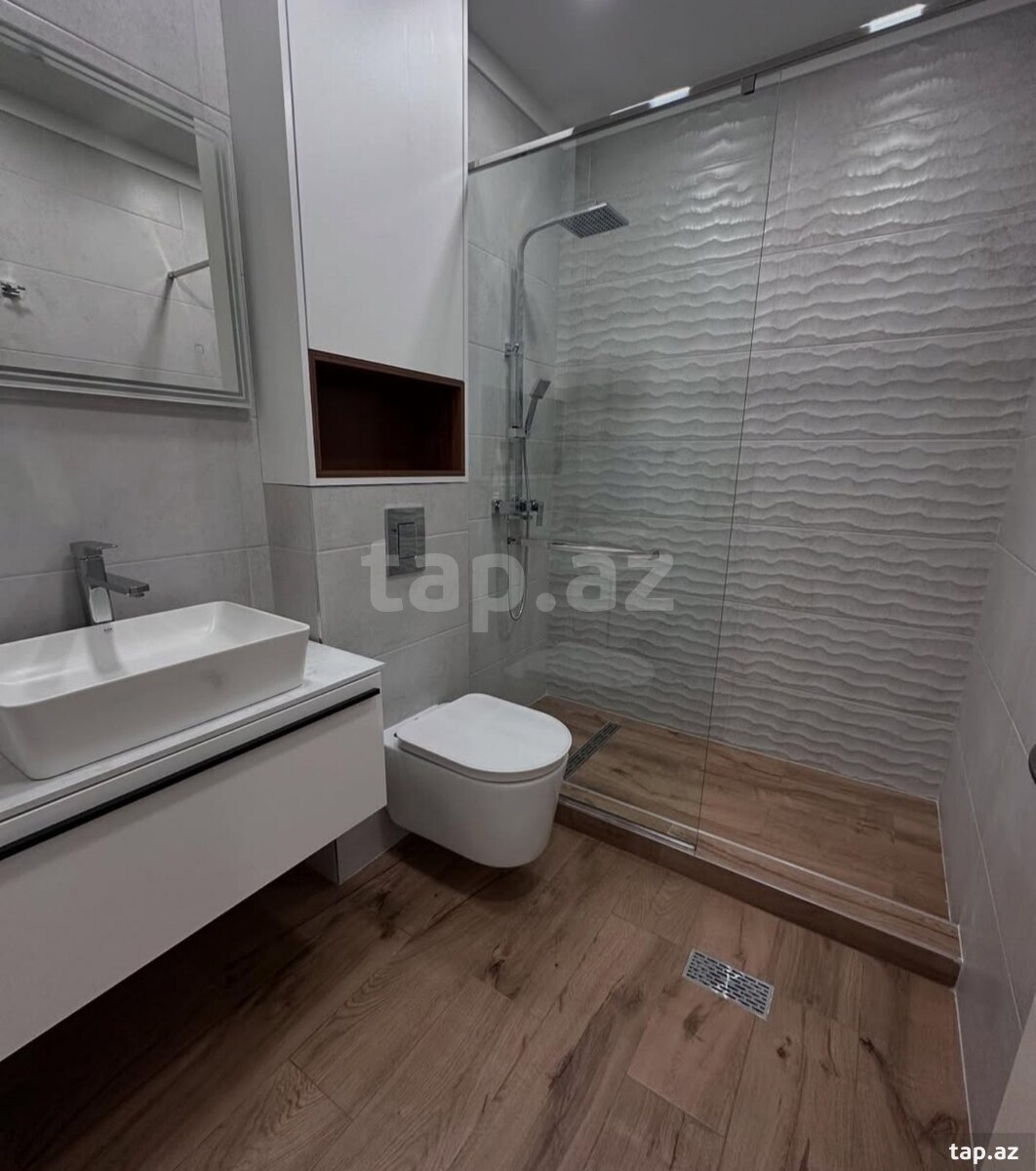 1-otaqlı yeni tikili kirayə verilir, Səbail r., 60 m²