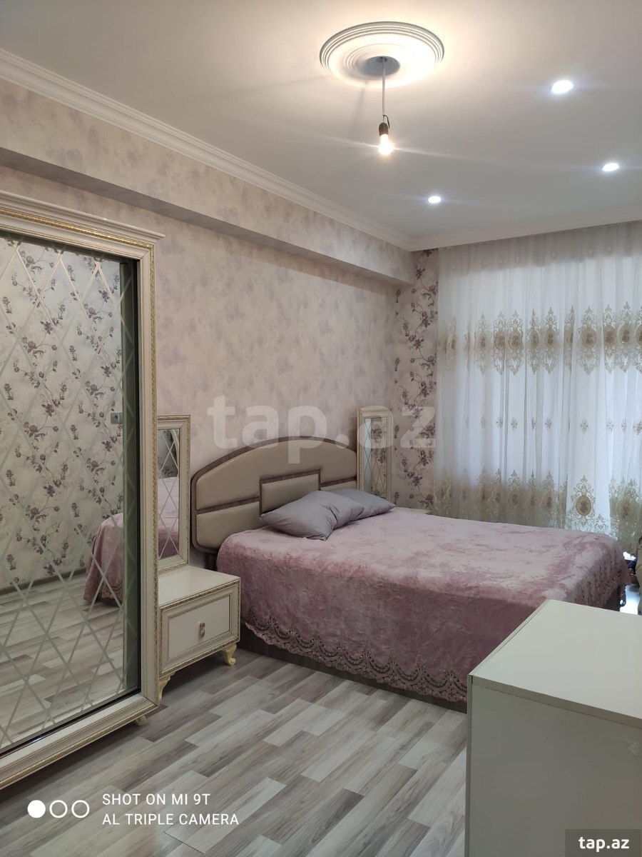 3-otaqlı yeni tikili kirayə verilir, Sumqayıt ş., 100 m²