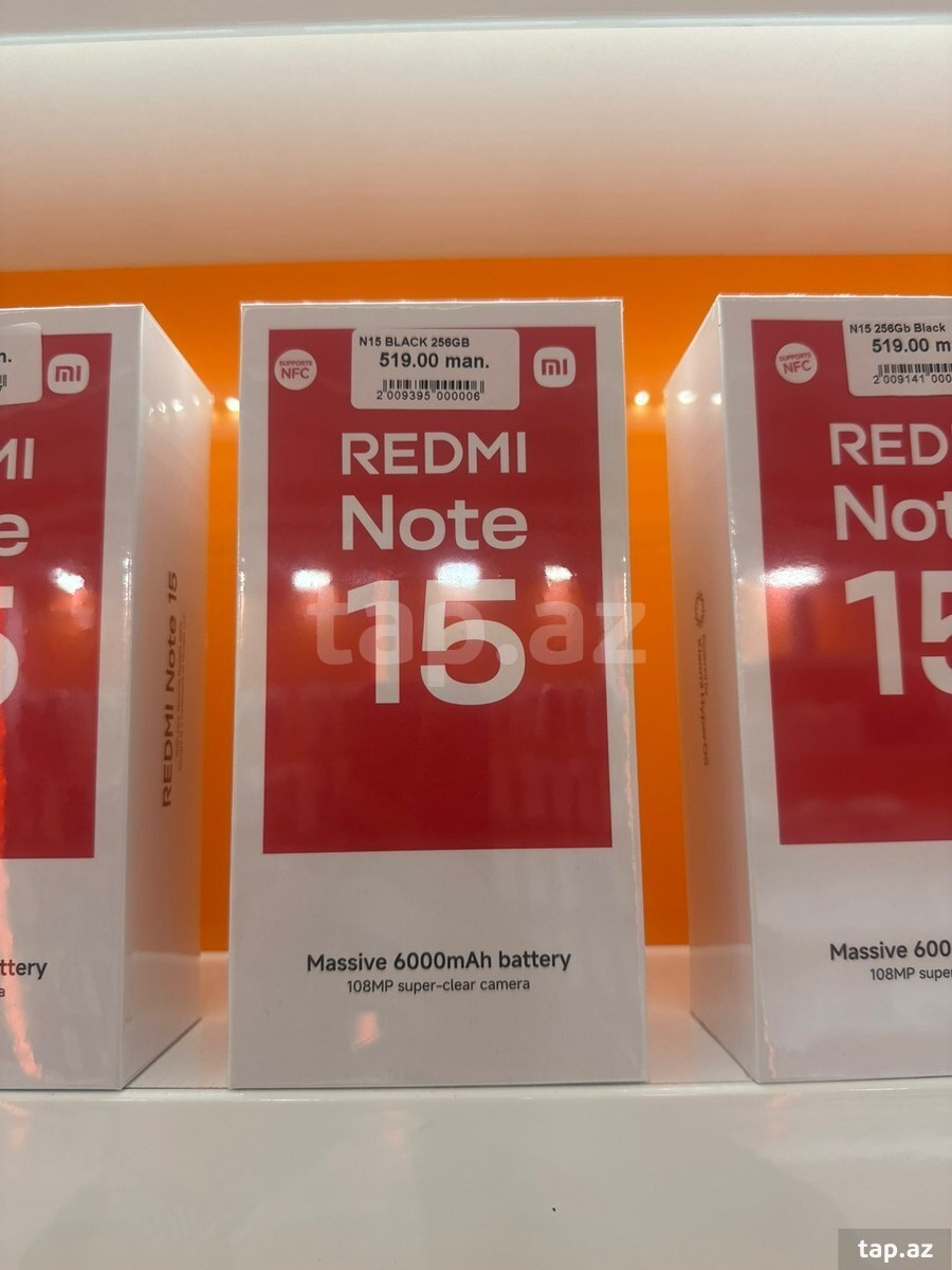 Xiaomi Redmi Note 15 Black 256GB/8GB