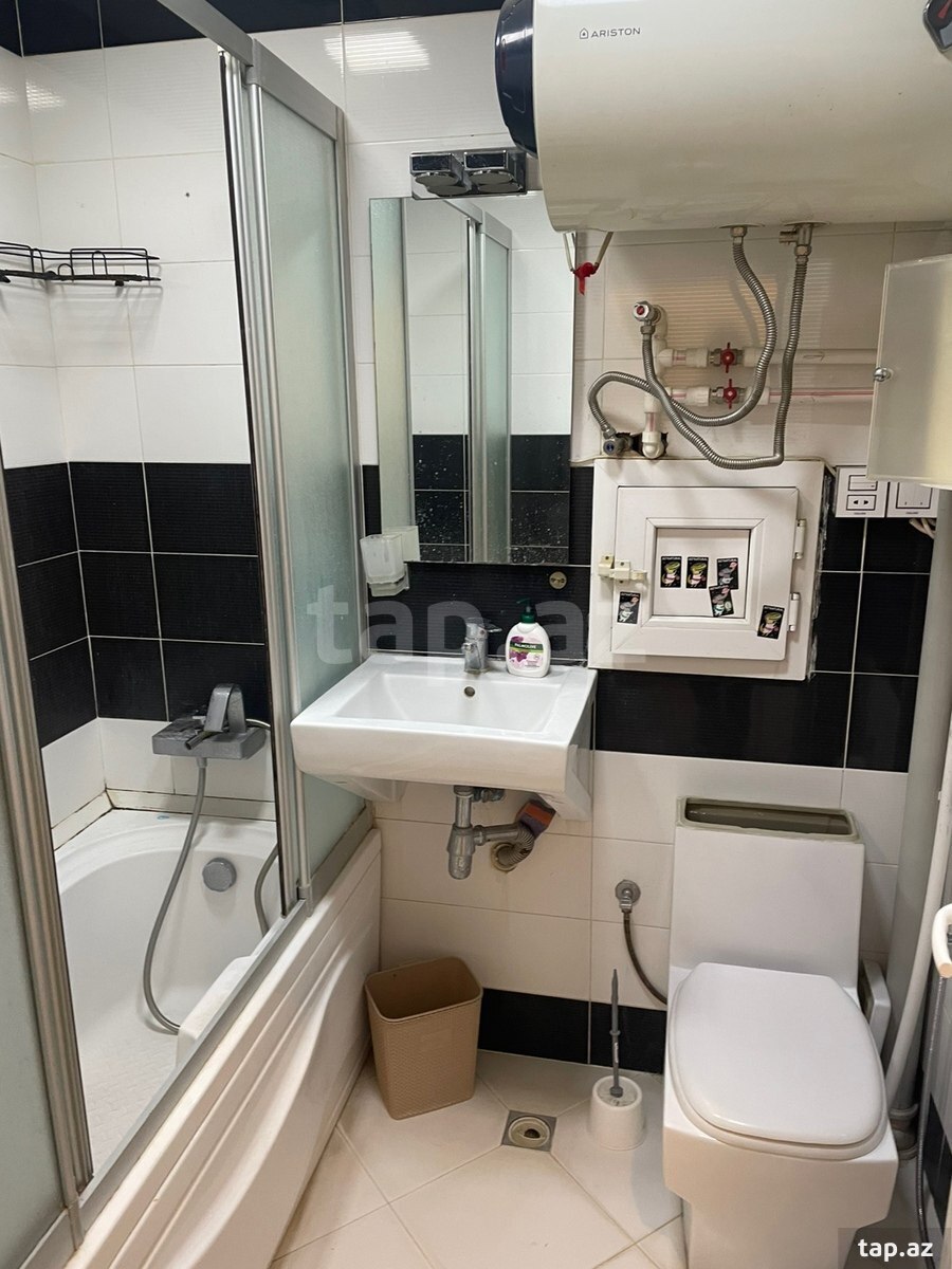 2-otaqlı mənzil kirayə verilir, İnşaatçılar m., 46 m² (5)