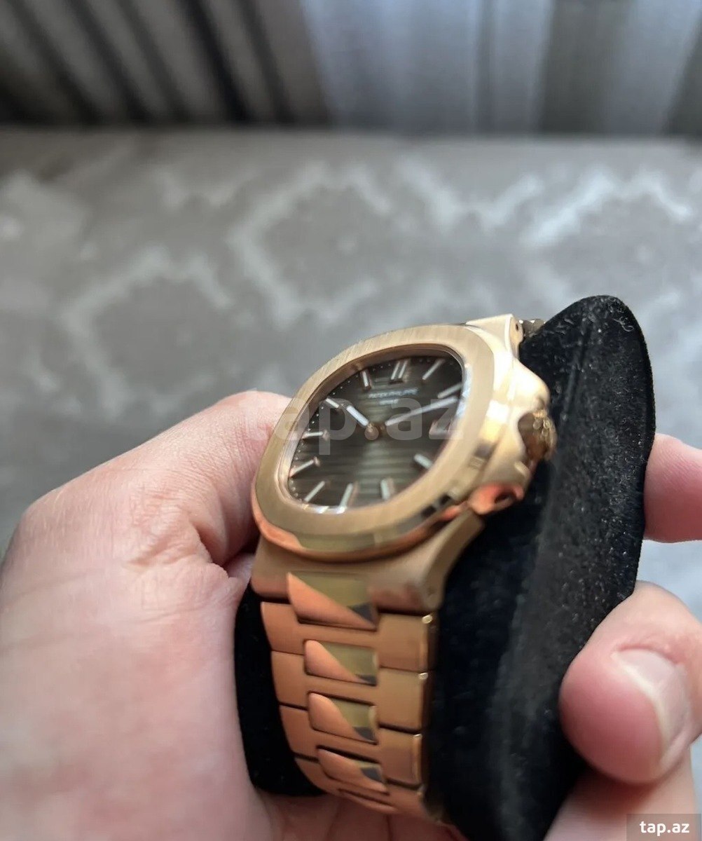 Qol saatı Patek Philippe Naitilus Rose Gold (3)