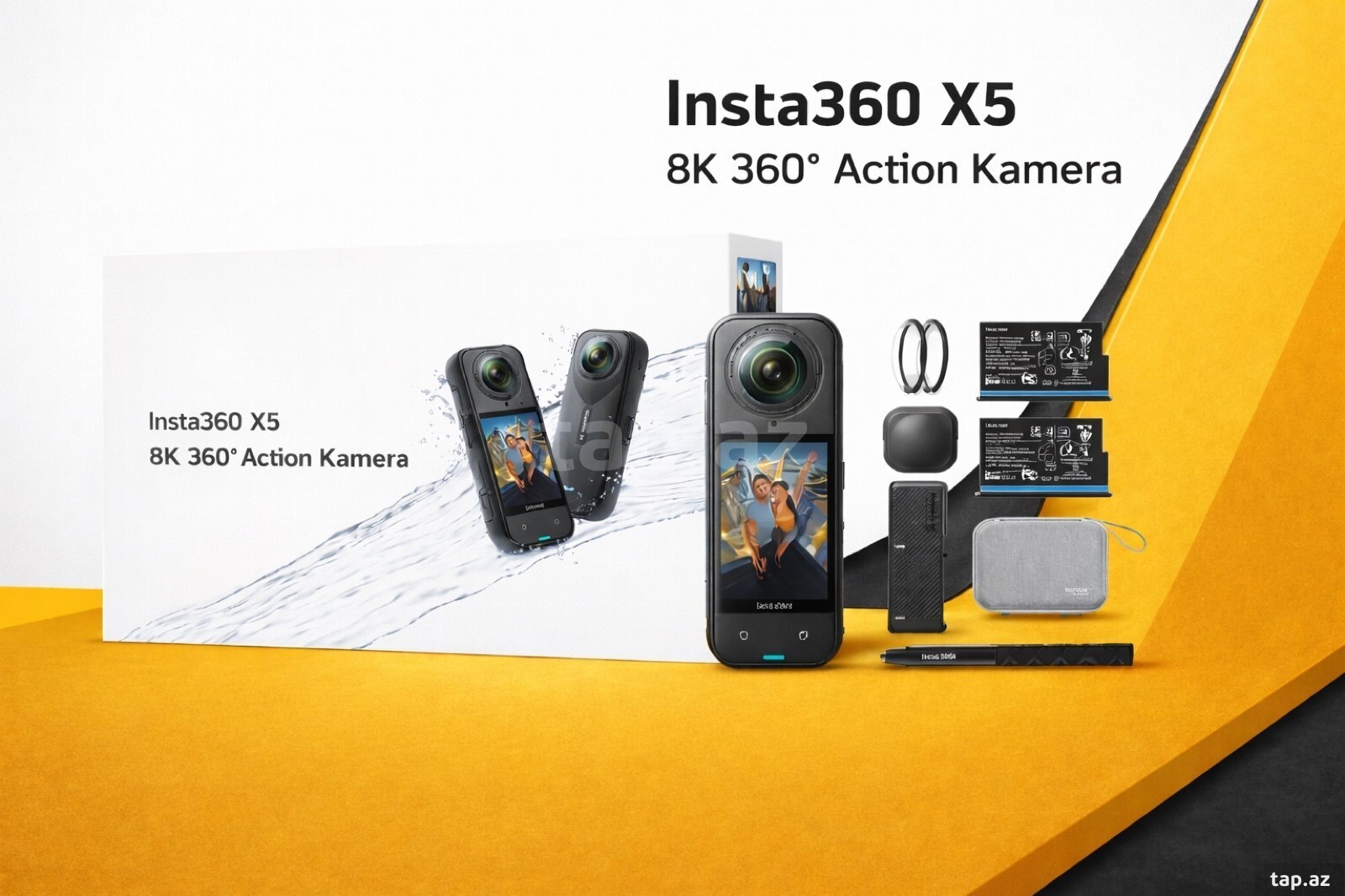 Insta 360 X5 8k 360 Action Cam