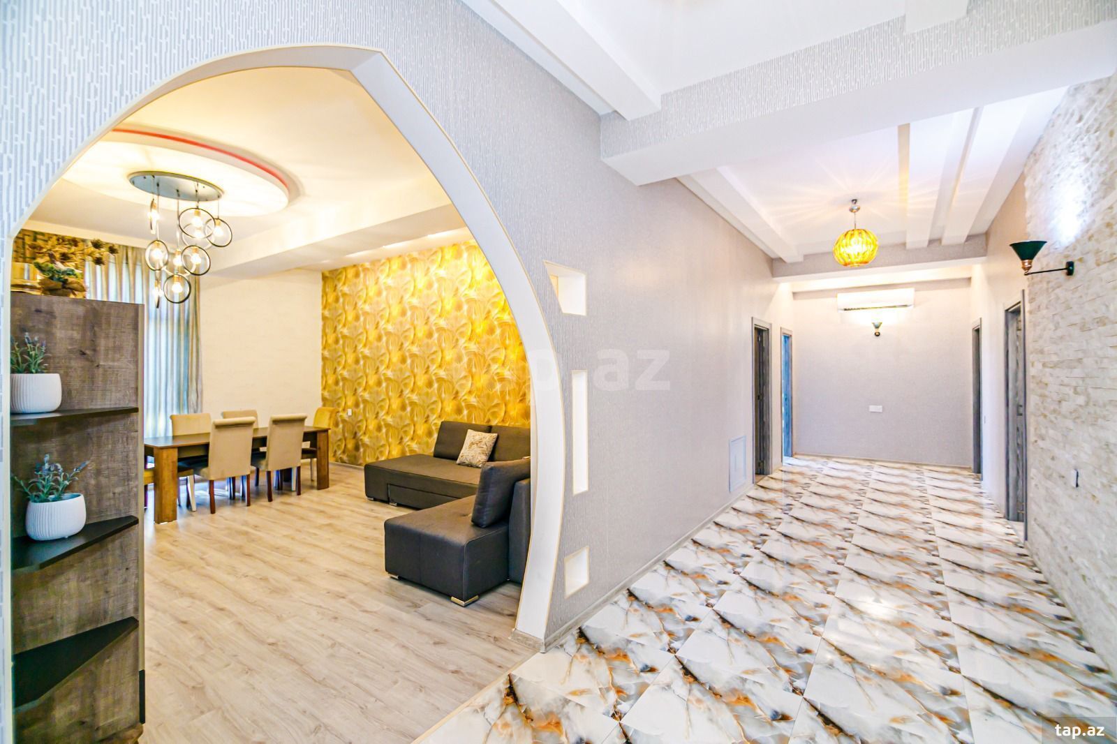 4-otaqlı yeni tikili kirayə verilir, Xətai m., 140 m² (2)