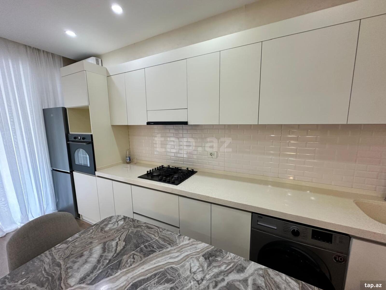2-otaqlı yeni tikili kirayə verilir, Gəncə pr., 65 m² (3)