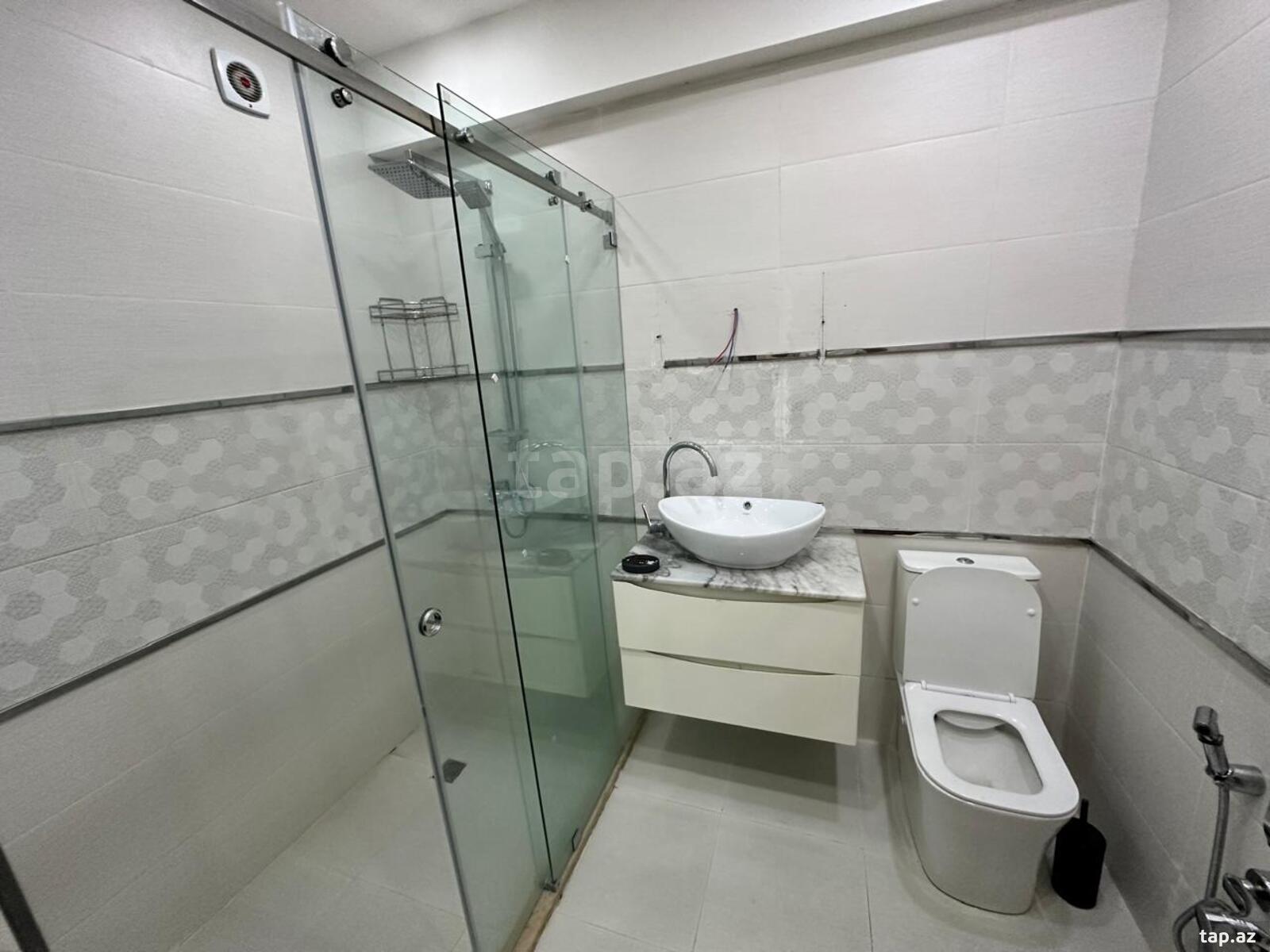 2-otaqlı yeni tikili kirayə verilir, Gəncə pr., 65 m² (16)