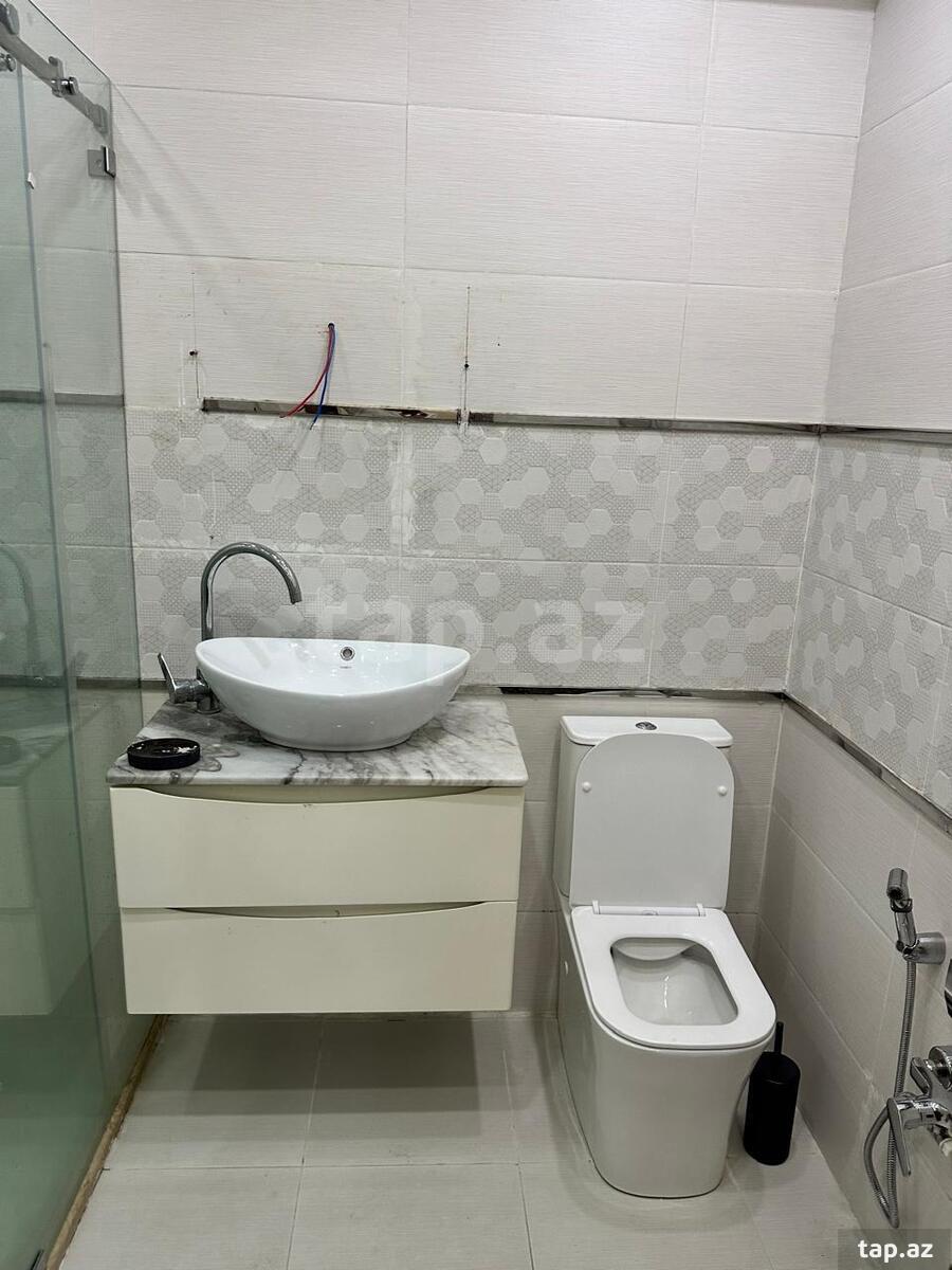 2-otaqlı yeni tikili kirayə verilir, Gəncə pr., 65 m² (4)