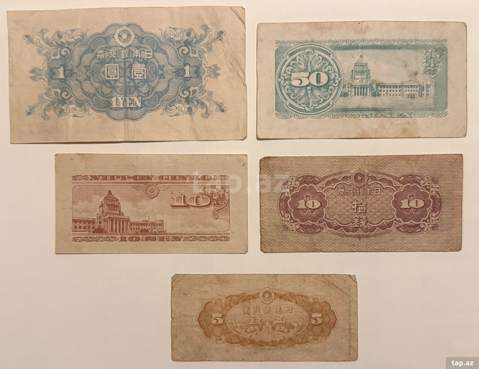 Yapon pulları (2)