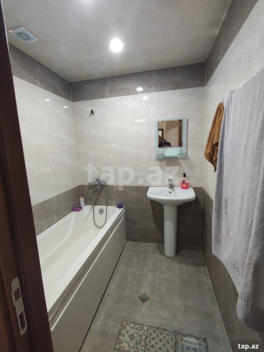 4-otaqlı yeni tikili, Yasamal r., 117 m² (10)