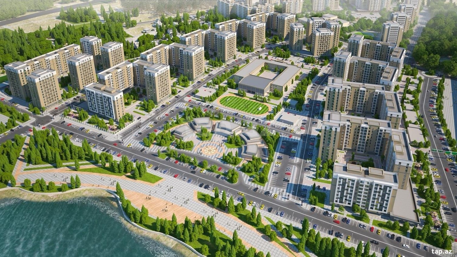 4-otaqlı yeni tikili, Yasamal r., 117 m² (17)
