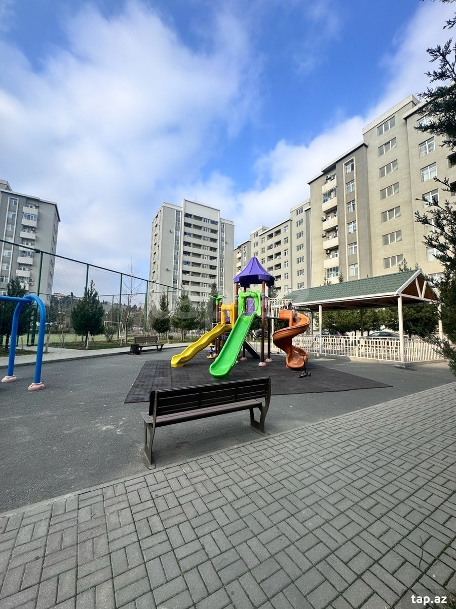 4-otaqlı yeni tikili, Yasamal r., 118 m²