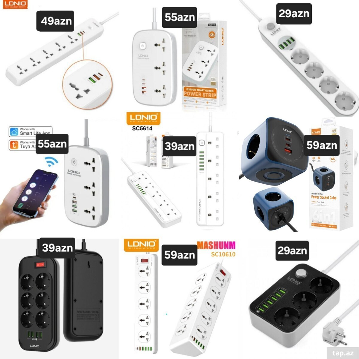 Elektrik uzadıcı "Ldnio"