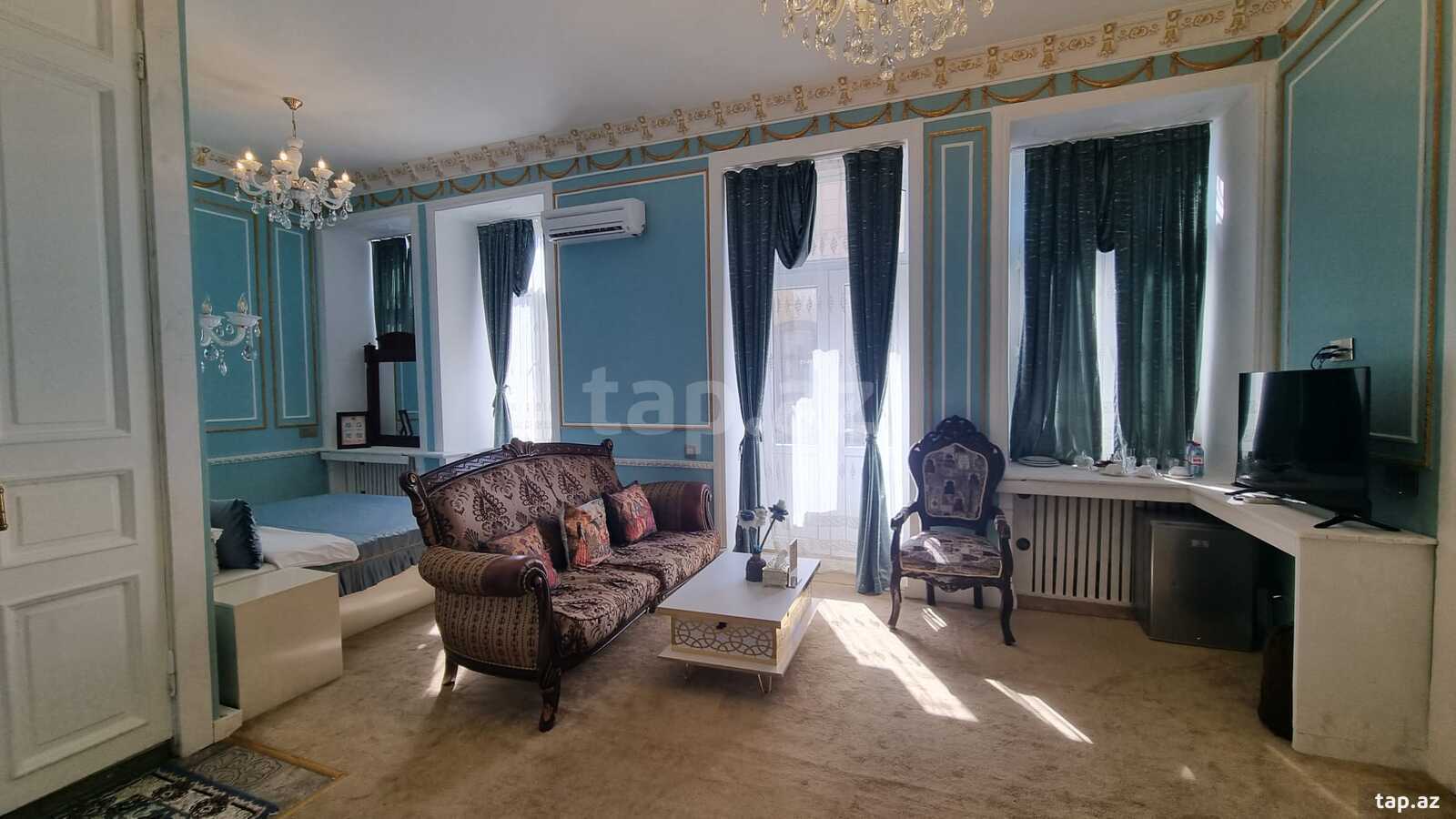 2-otaqlı mənzil kirayə verilir, İçəri şəhər m., 75 m² (18)