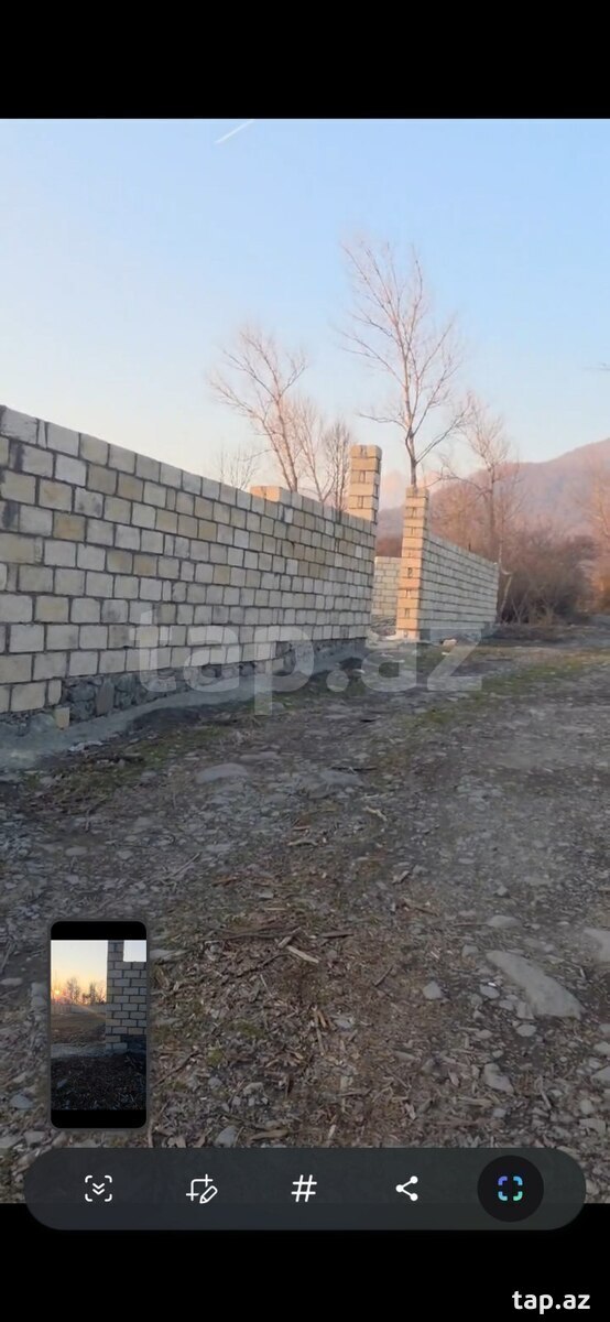 3 sot torpaq sahəsi, Qəbələ r. (11)