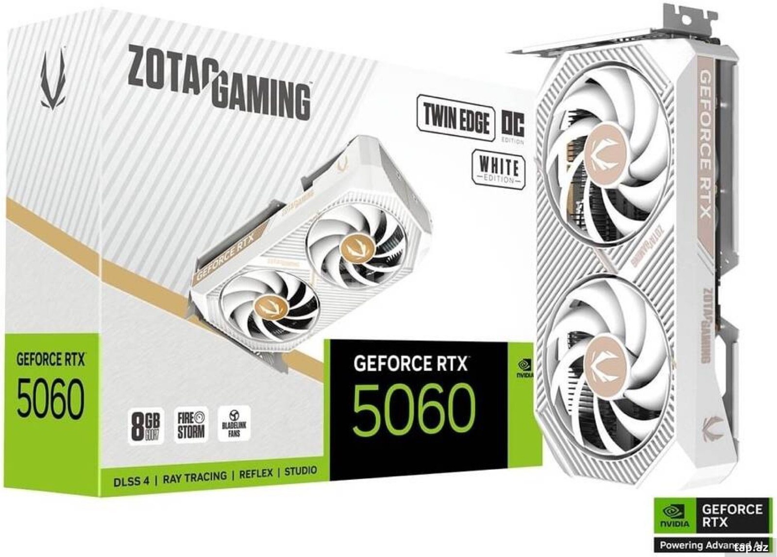 Video kart “Zotac GeForce RTX 5060 8Gb White”