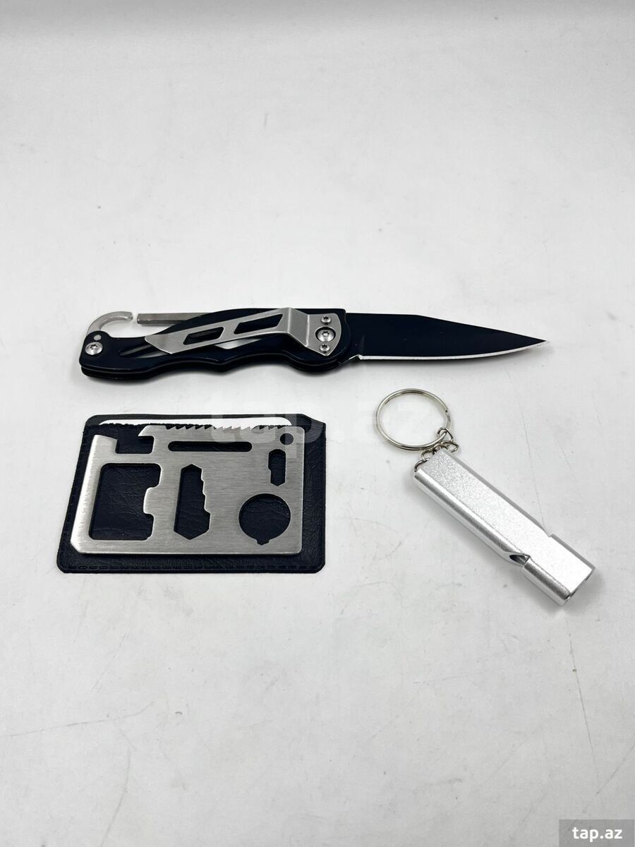 Kempinq üçün MultiTool Survival dəsti (10)
