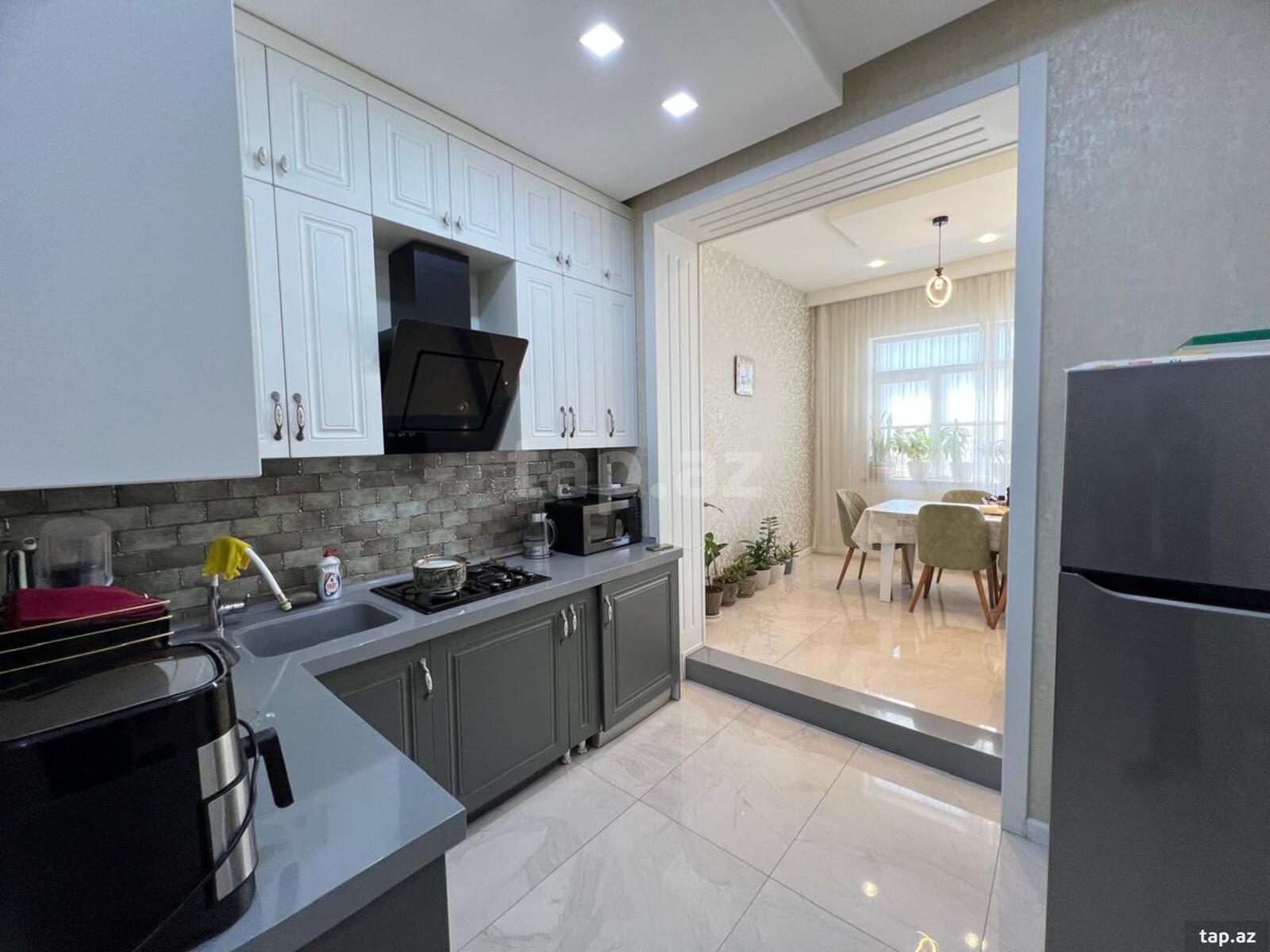 3-otaqlı yeni tikili, Yasamal r., 90 m² (20)