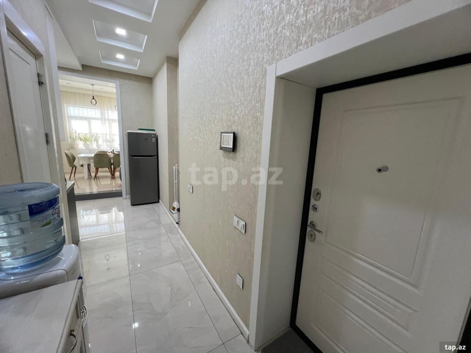 3-otaqlı yeni tikili, Yasamal r., 90 m²