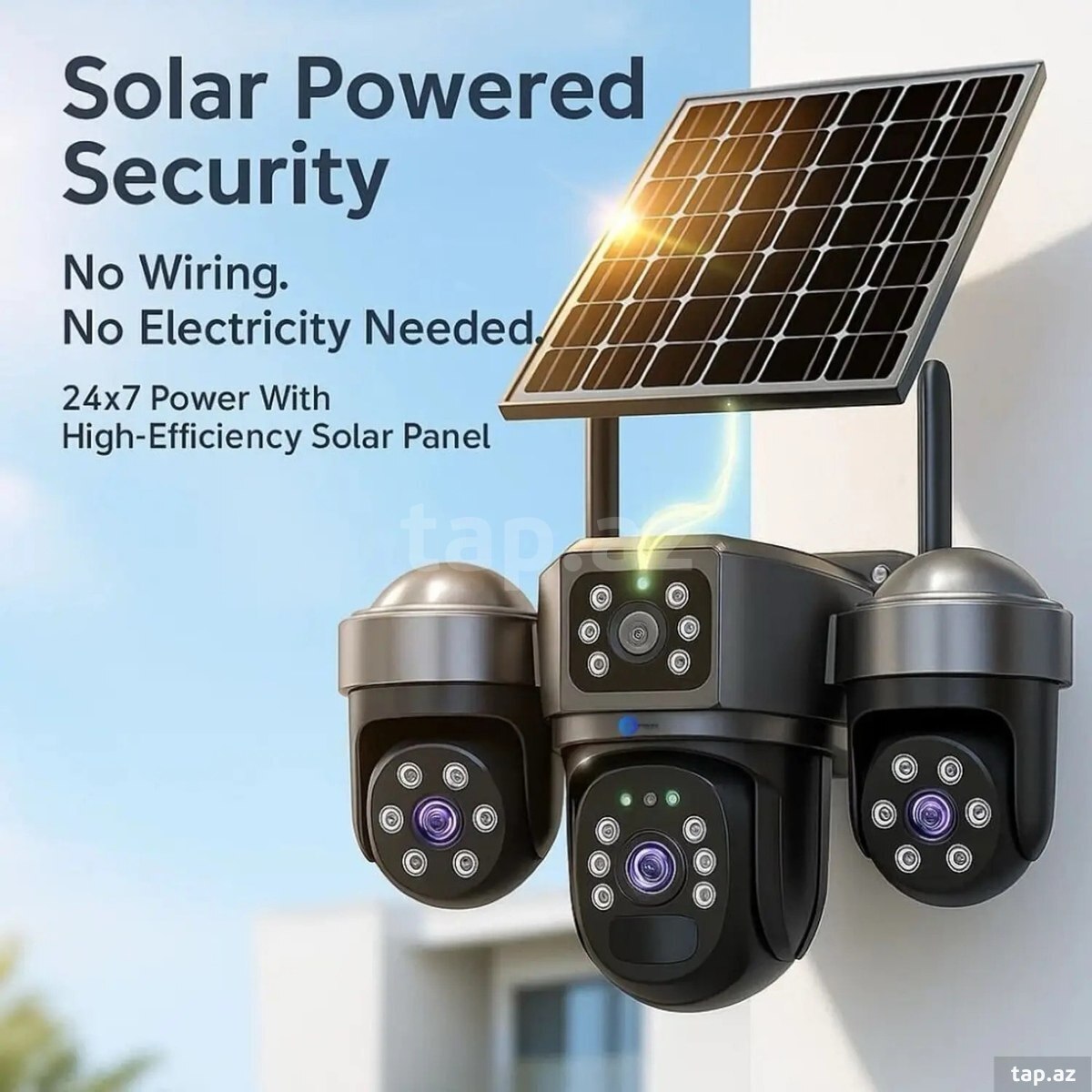 V380 3 linzali Solar Kamera 4G
