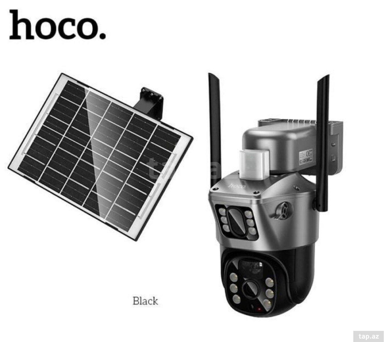 2 Linzalı 4G solar təhlükəsizlik kamerası