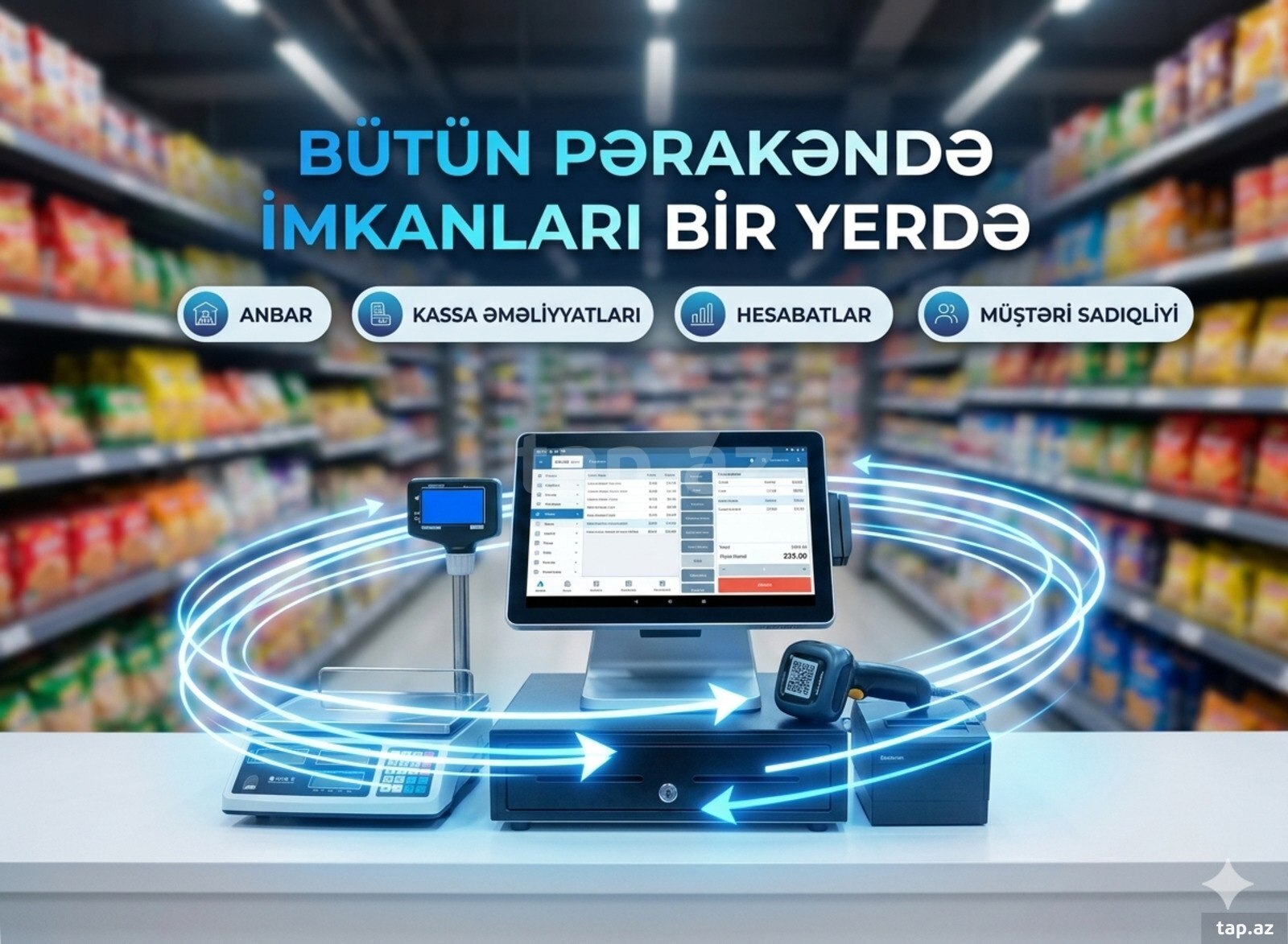 POS sistem – satış və biznes idarəetmə proqramı