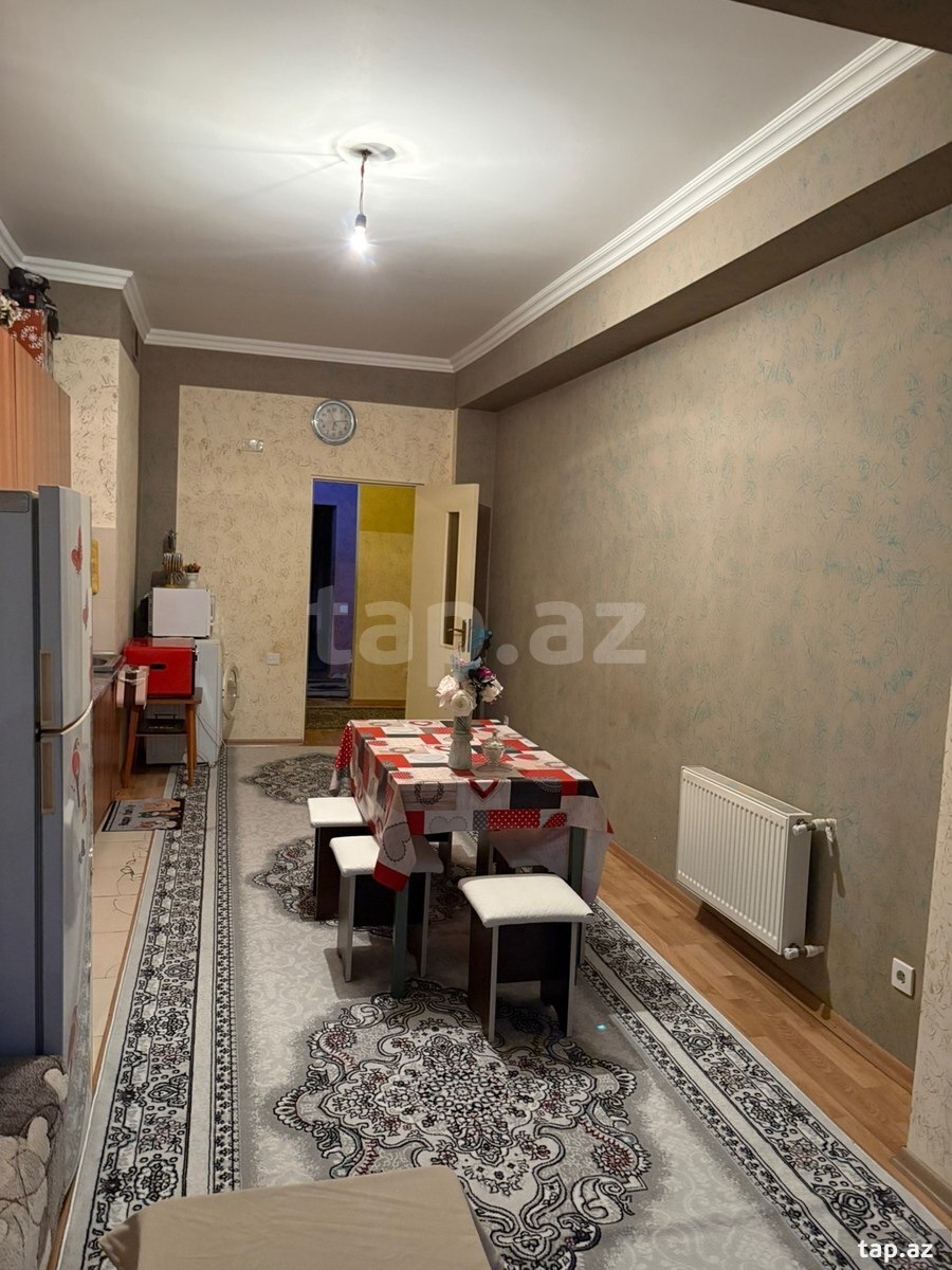 3-otaqlı yeni tikili, Yasamal r., 120 m²