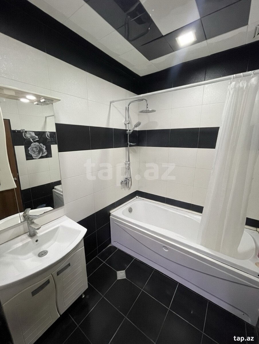 2-otaqlı yeni tikili kirayə verilir, Y. Yasamal qəs., 100 m² (11)